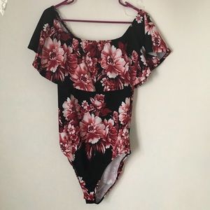 Off the shoulder bodysuit | Charlotte Russe